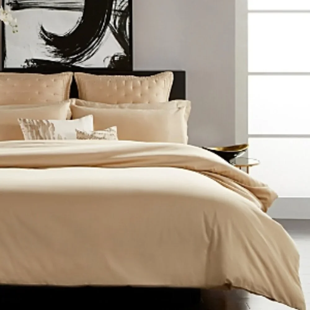 Donna Karan Silk Indulgence Duvet Gold Dust 3 Pc Set
